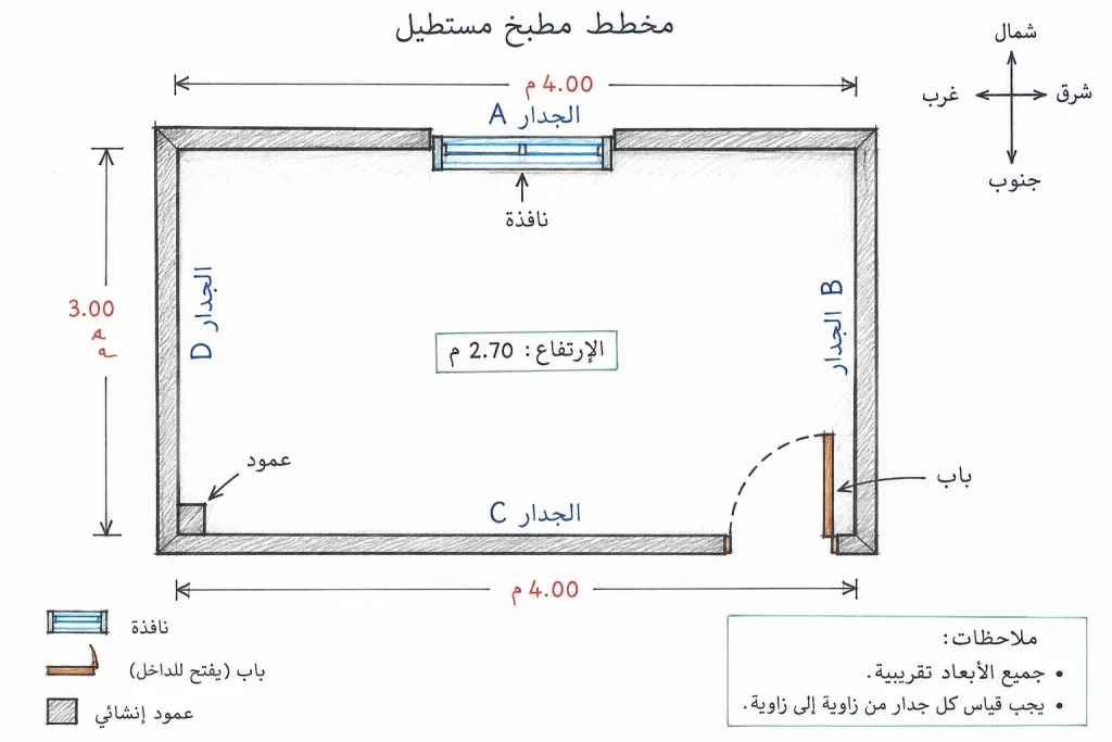 simple hand-drawn plan