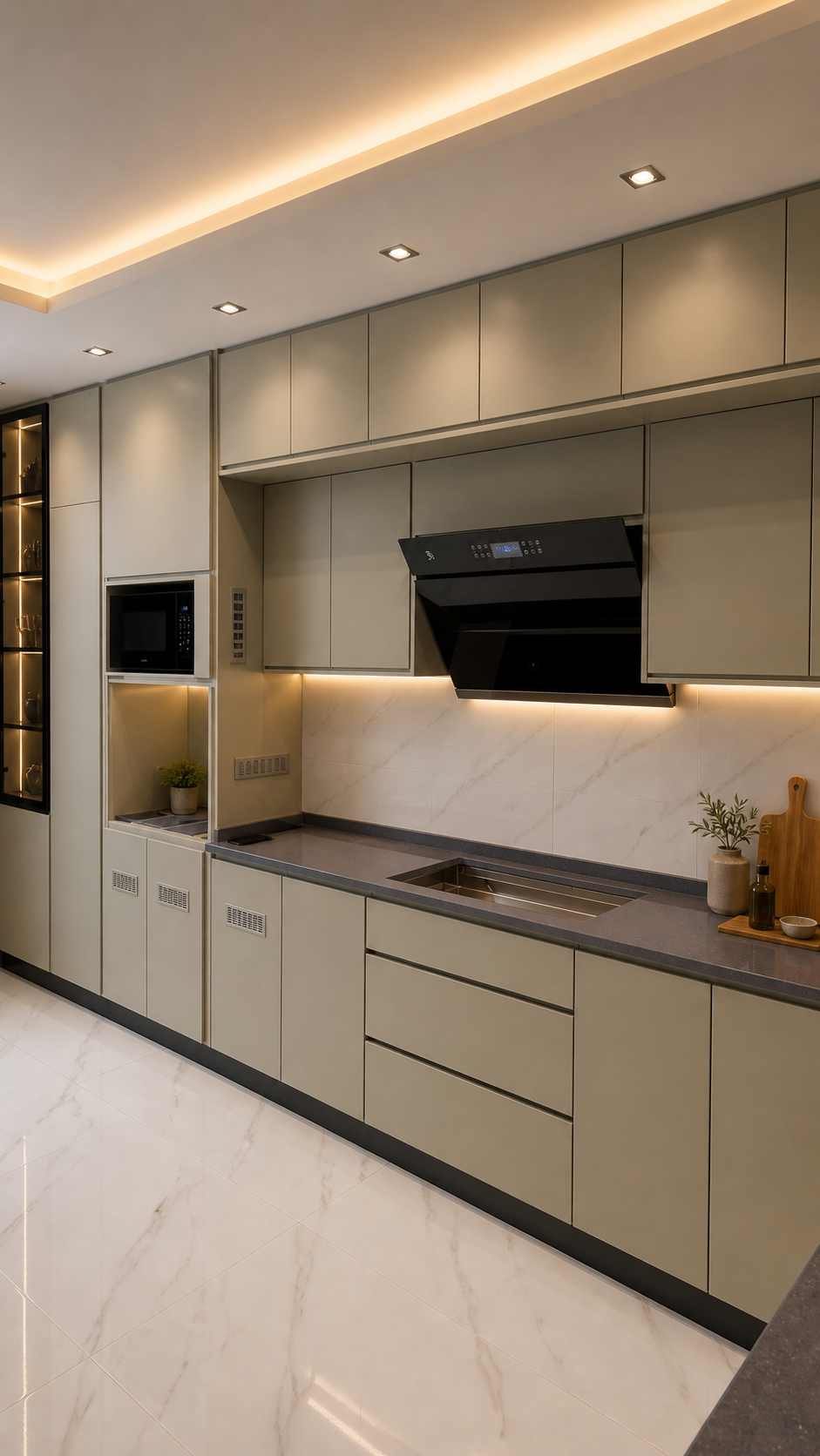 مطابخ PVC من أعمال Kitchen Lab Jo في الأردن